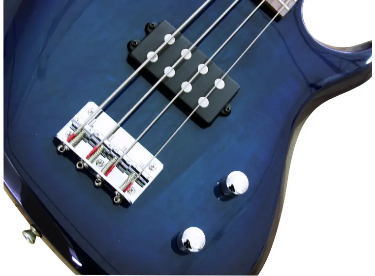 DIMAVERY SB-201 E-Bass, blueburst 
